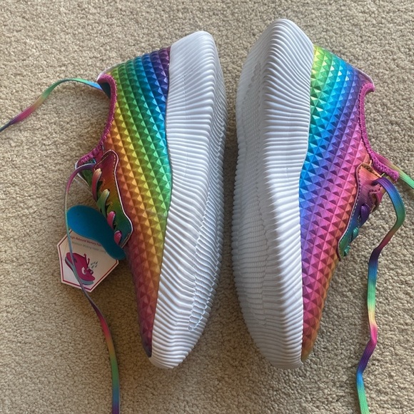 NWT FREEWALK Air-Cooled Foam Rainbow Super Lightweight Walking Shoes in Size 9 - Picture 7 of 13